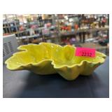 LANE & Co. L.A. Calif Ceramic Leaf Dish