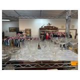 Clear Glass Stemware and Bowls