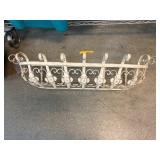 Decorative Metal Wall-Mounted Planter Box
