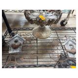 Metal Bird-Themed Decorative Objects