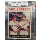 1964 Topps #182 Sox Sockers Card