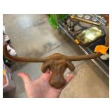 Rustic Cast Iron Longhorn Wall Hook
