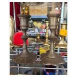 Ornate Brass Candlesticks