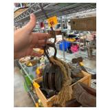 Vintage Wooden Pulley Block and Tackle