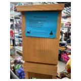 Wooden Mini Bat House for Outdoor Use