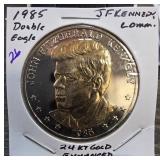 1985 John F. Kennedy Commemorative Coin