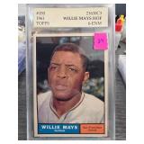 1961 Topps Willie Mays Baseball Card #150