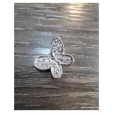 Sterling Silver Butterfly-Shaped Jewelry Item