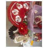 Christmas Decorations and Tree Skirt