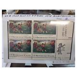 US #1563 10Â¢ 1975 Bicentennial Mint Stamp Block
