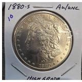 1880-S Morgan Silver Dollar in High Grade