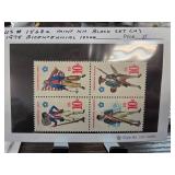 1975 US Bicentennial Mint Stamp Block