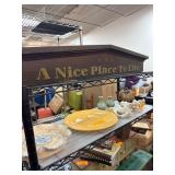 Wooden Decorative Sign With Inscription