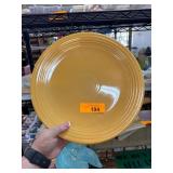 Fiesta Platter in Yellow Glaze