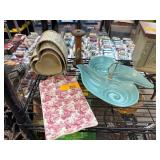 Group Lot of Ceramic and Wood Decorative Items