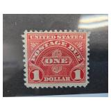 United States $1 Postage Due Stamp J87