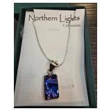 Northern Lights Sterling Silver Necklace