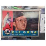 1960 Topps Eli Grba Baseball Card #183