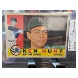 1960 Topps Ken Hunt #522 New York Yankees