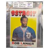 1971 Topps Bob Lanier Pistons Center Rookie Card