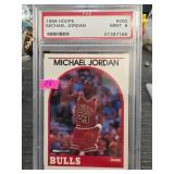 1989 Hoops Michael Jordan PSA 9 Mint #200