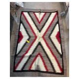 Woven Textile with Geometric Pattern
