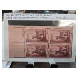 1956 US #1077 Mint Wildlife Conservation Block