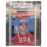 1985 Topps #401 Mark McGwire Rookie Card
