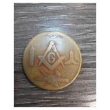 Masonic Token With Engraved Details