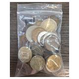 Bag of Assorted World Coins