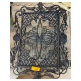 Decorative Cast Iron Rectangular Panel