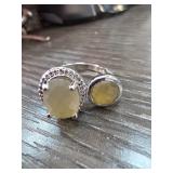 Bomb Party Size 6 Dual-Stone Ring