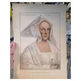 Print by Hans Holbein After Original Drawing