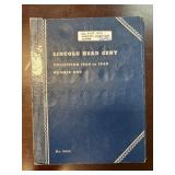 Lincoln Head Cent Collection 1909 to 1940