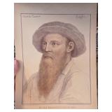 Engraving of Gawin Carow by Hans Holbein