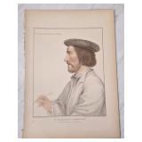 19th-Century Nicolas Bourbon Portrait Print Hans H