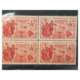 1959 Hawaii Statehood 7Â¢ Air Mail Stamps