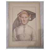 Portrait Print Published by Hans Holbein