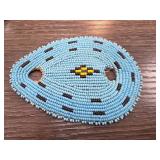 Beaded Leather Decorative Accessory