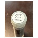 1943 PDS Steel Cent Roll in Plastic Tube