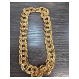 Gold-Tone Link Chain Necklace