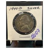 1944-D Jefferson Nickel Coin