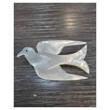 Mother of Pearl Bird-Shaped Brooch