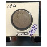 1896 Liberty Head V Nickel Coin