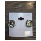 Sterling Silver Earrings With Gemstones
