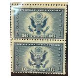 1934 Air Mail Special Delivery Mint Pair