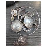 Sterling Silver Jewelry Lot, 33.8g Total Weight