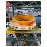 Sunflower-Themed Ceramic Dishware