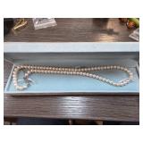 Stauer Faux Pearl Necklace with Clasp