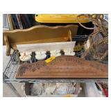Decorative Wall Plaques and Rack Set